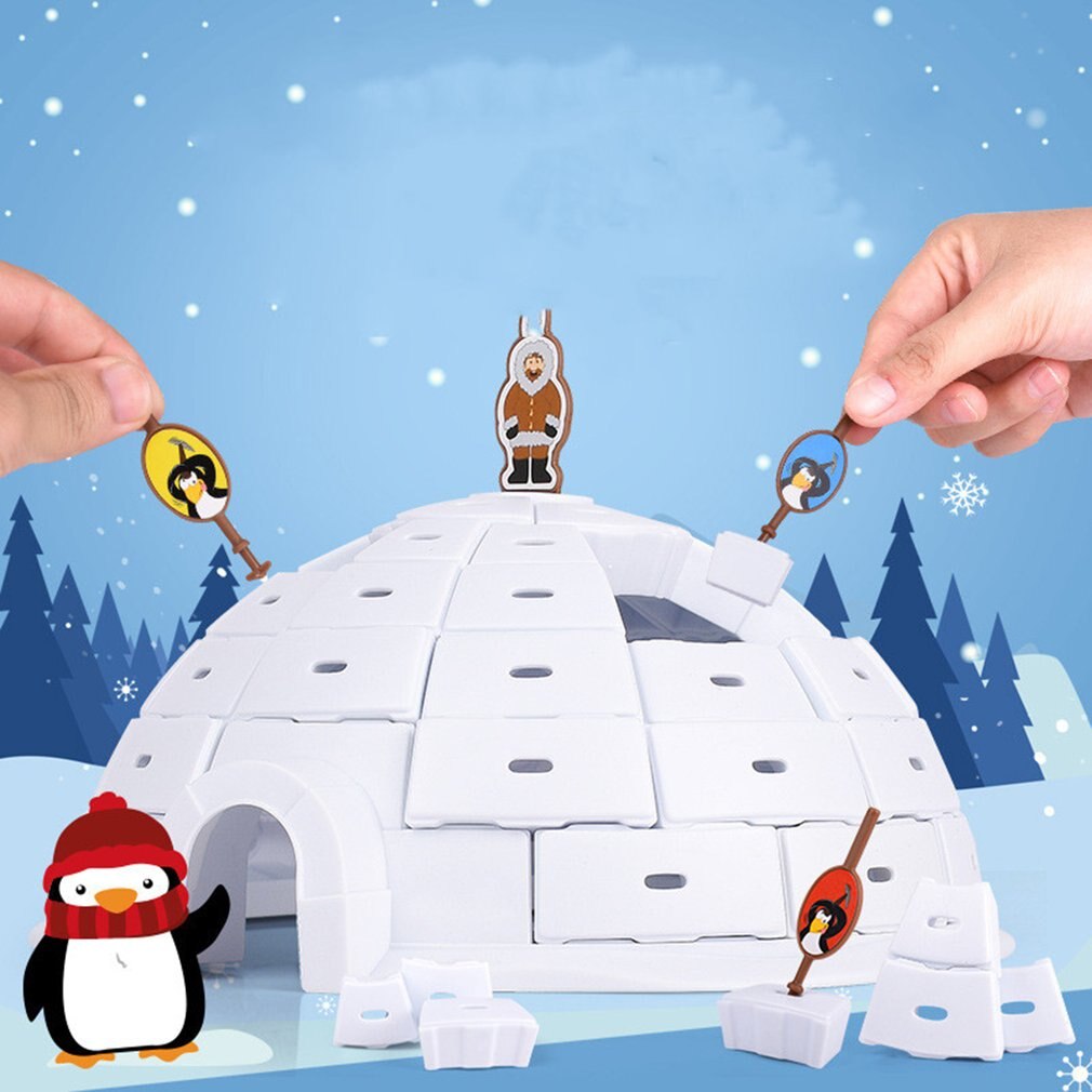 Igloo Game™ - En iskold udfordring - Spil med klodser