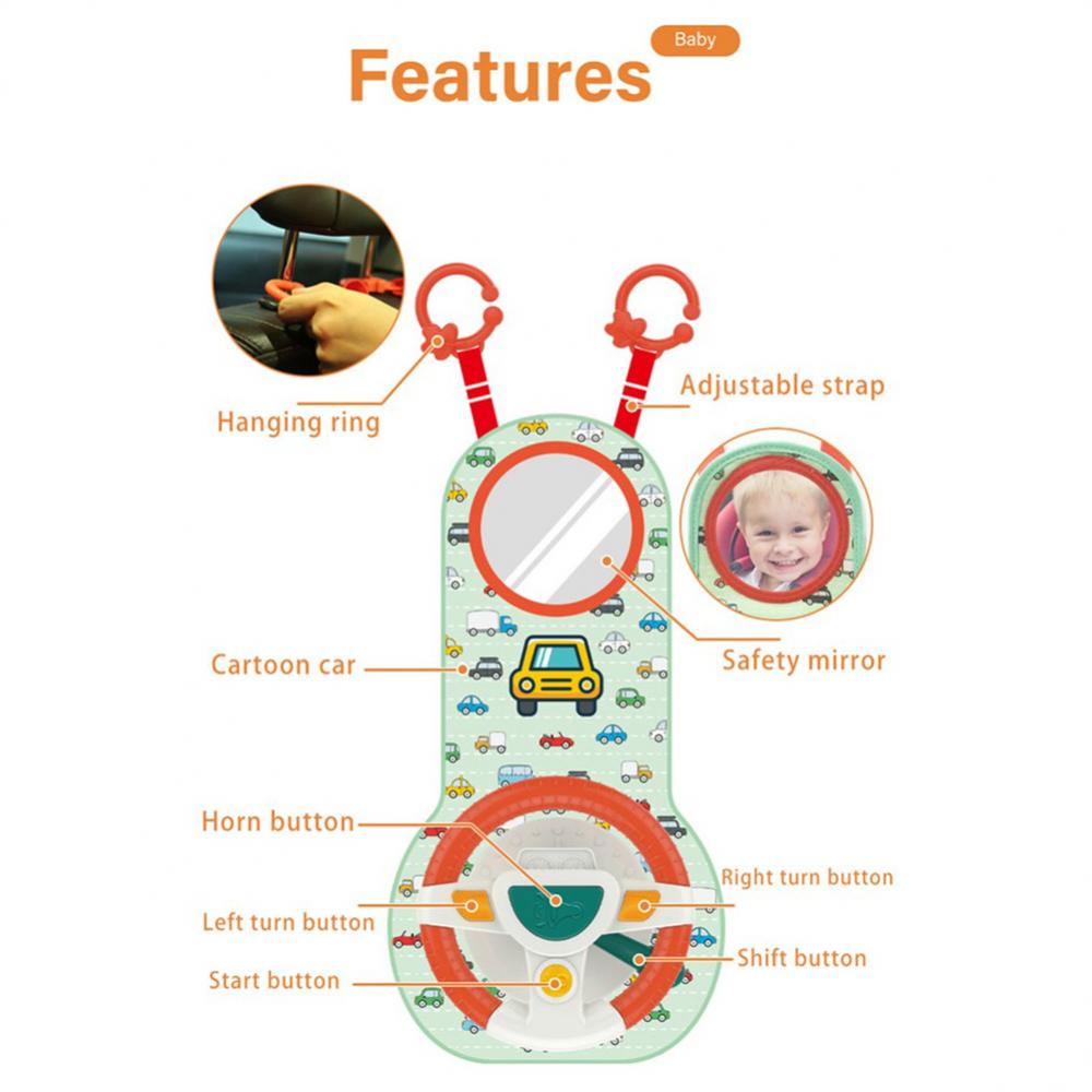 Baby Steeringwheel Toy™ - Hold dit barn beskæftiget på farten - Baby Steeringwheel