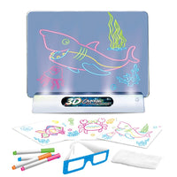 Thumbnail for Magic Drawing Board™ - lysende kunst - lysende 3D-tegneplade