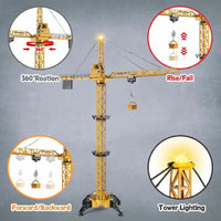Thumbnail for CranePro – Interaktivt og realistisk – fjernstyret legetøj i form af en tårnkran