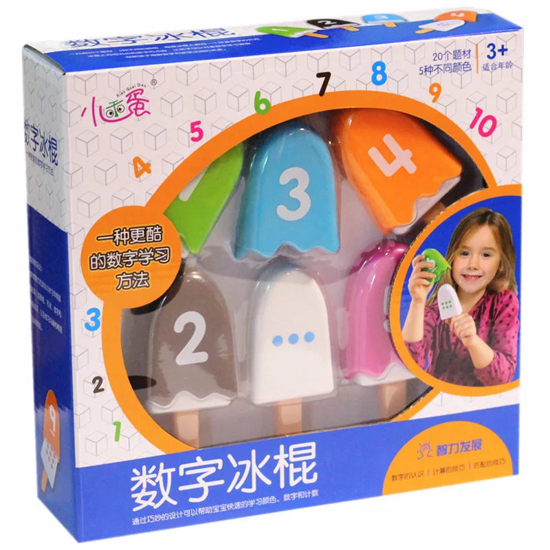 Maths Popsicles™ - Tællesjov med is - matematikspil