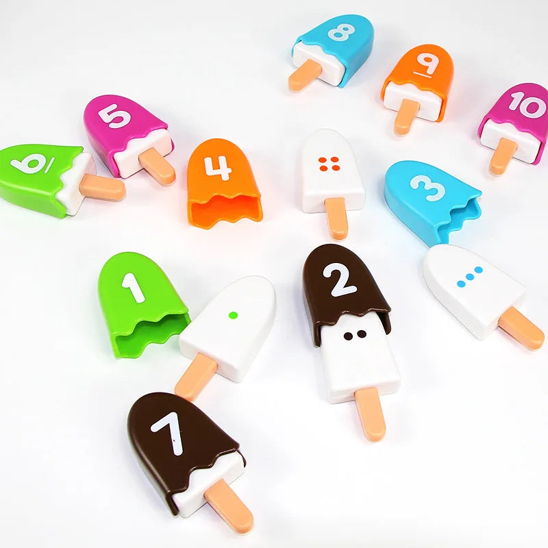 Maths Popsicles™ - Tællesjov med is - matematikspil