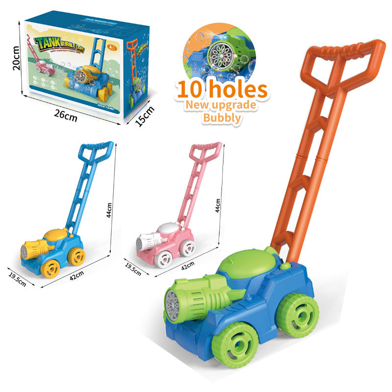 Bubble Mower™ - fortryllende boblesjov - legetøjsplæneklipper