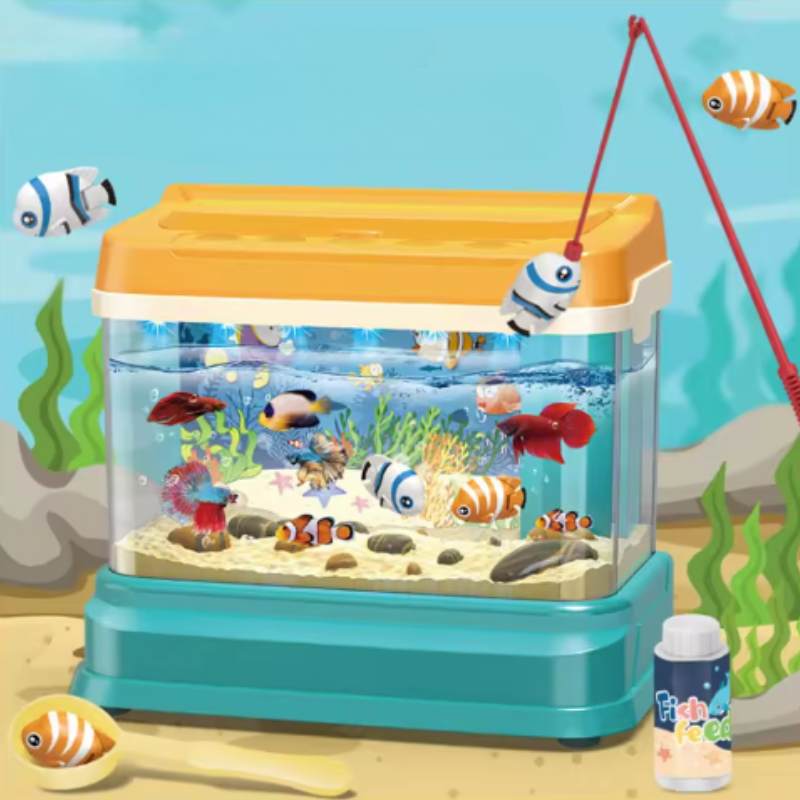Aqua Friends – Lære & lege – Fiskespil Akvarium