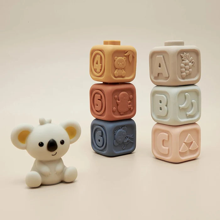 Koala Cubes™ - Tandvenligt tårn - Bidelegetøj