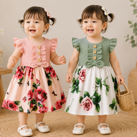 Thumbnail for Garden Dress – Sommer & Frisk – Blomsterkjole til piger