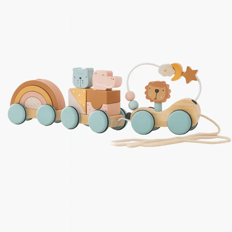 HappyTrain – Montessori & Fun – Træstogssæt