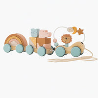 Thumbnail for HappyTrain – Montessori & Fun – Træstogssæt