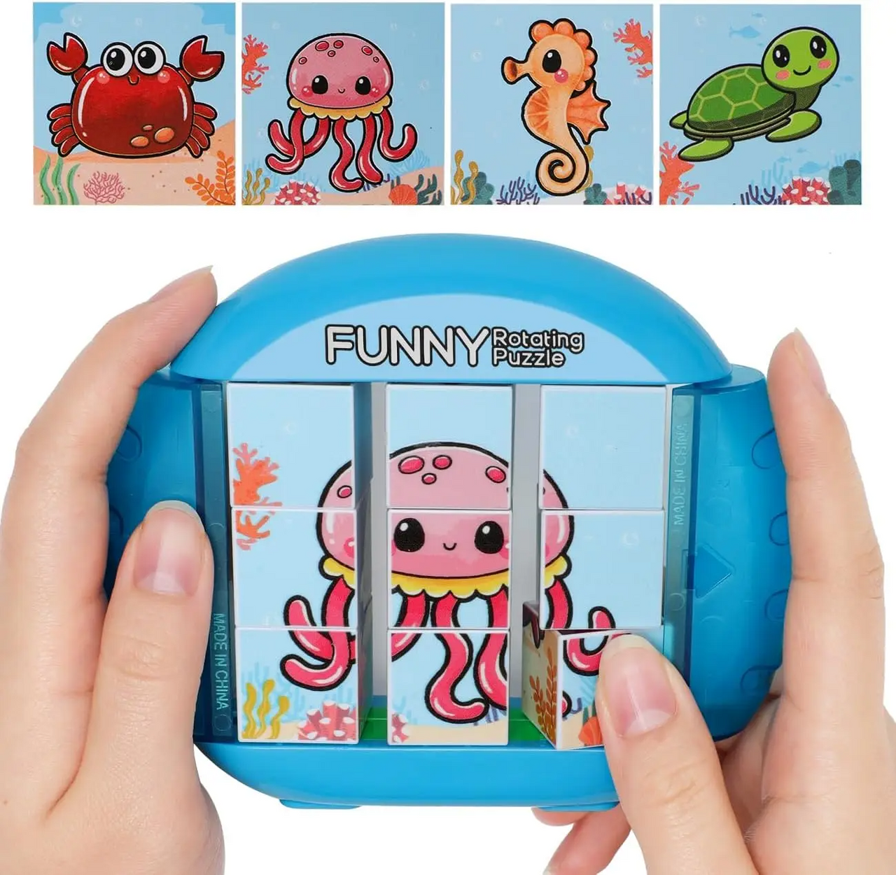 Twisty Puzzle™ - Uendelig sjov med puslespil - Roterende Puslespil