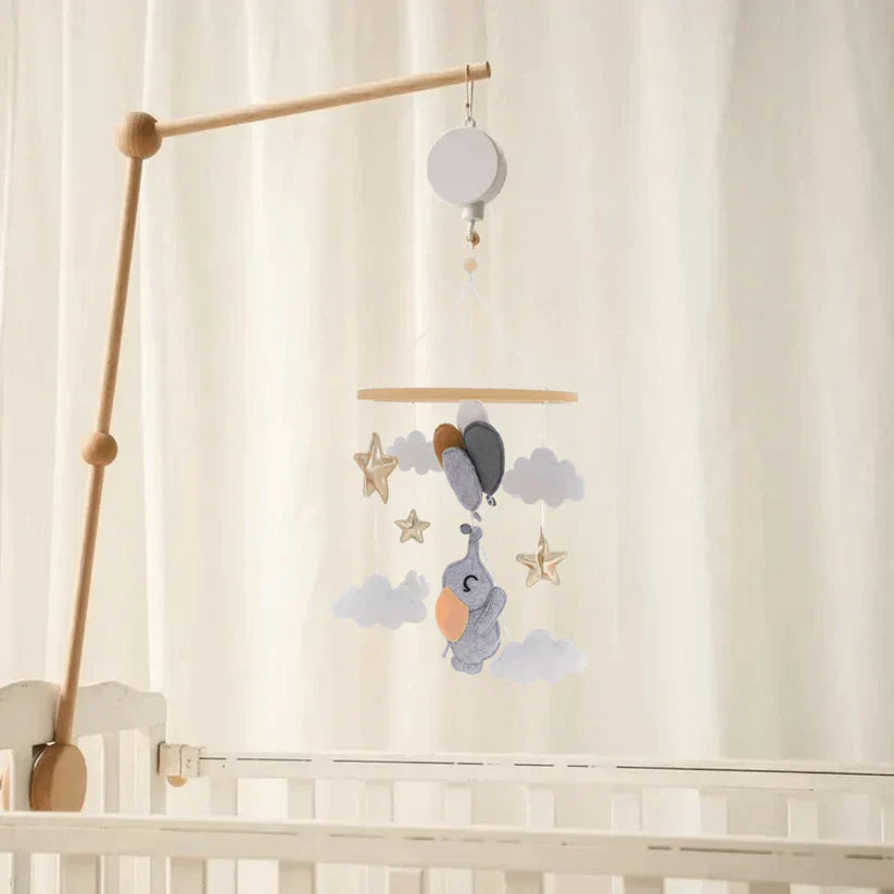 LittleNest – Naturlig ro – Babymobil i træ