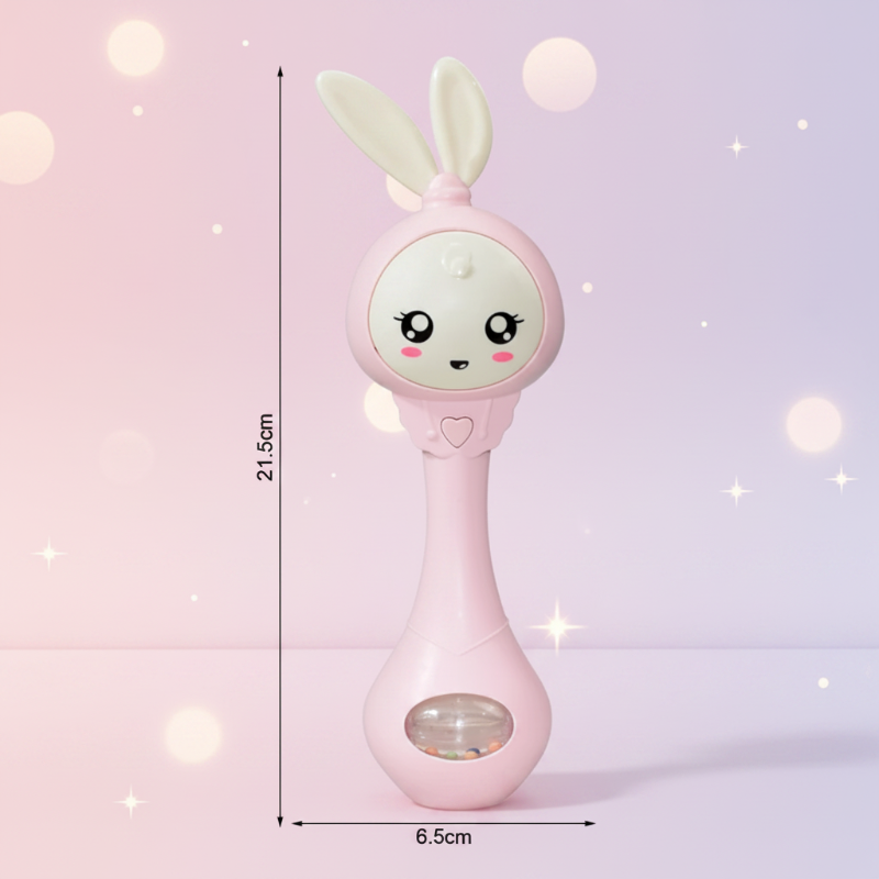 Fun Animal Rattle – Munter & lærerig – Rangle til babyer