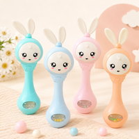 Thumbnail for Fun Animal Rattle – Munter & lærerig – Rangle til babyer