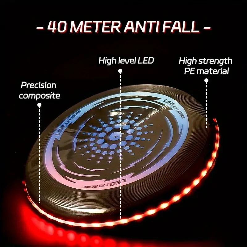 NightFly – Lysende & robust – LED-frisbee
