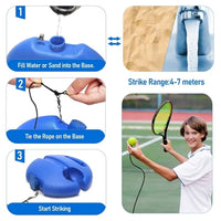Thumbnail for SoloServe – Uafhængig og sjov – Udendørs tennistræningssystem