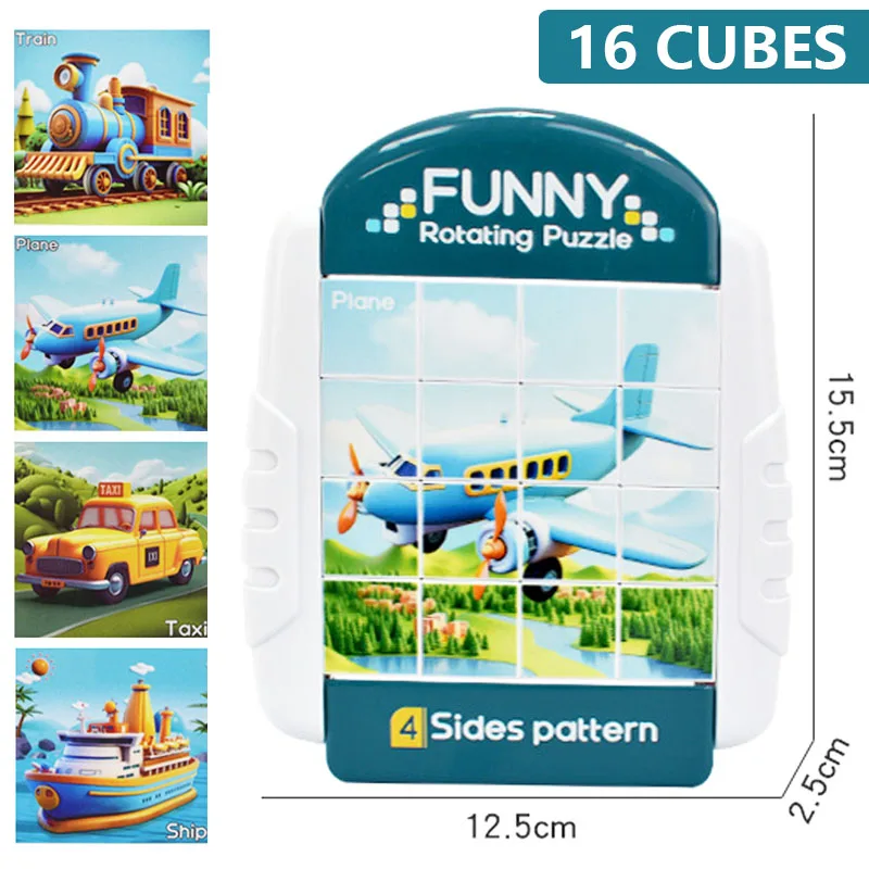 Twisty Puzzle™ - Uendelig sjov med puslespil - Roterende Puslespil