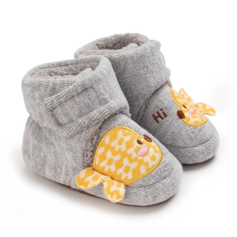 Mini Fashion™ - Varme & Komfort - Børnesko med dyr