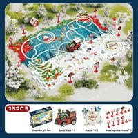 Thumbnail for DIY Xmas Train Track™ - Byg dit eget juleland - juletog-puslespil