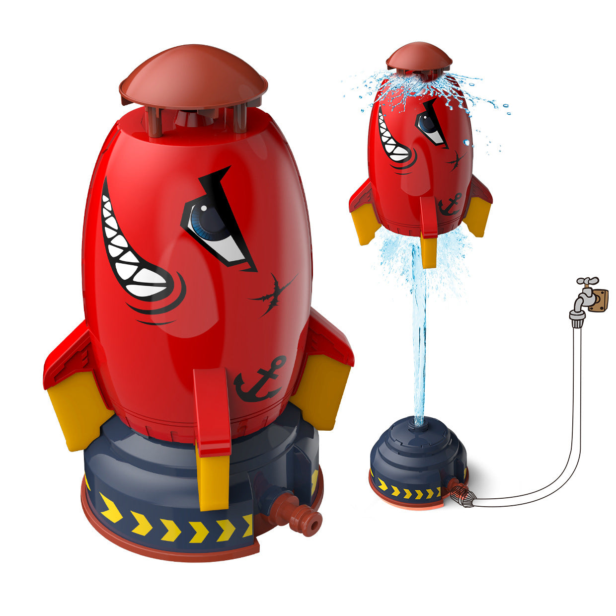 Flying Water Rocket™ - Plaskende eventyr - Vandsprayraket