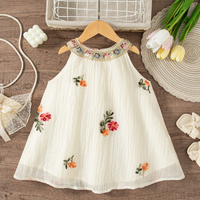 Thumbnail for MiniFlora – Let og charmerende – Broderet kjole til små piger