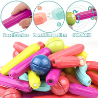 Thumbnail for Magnet toys™ - Udvikling af kreativitet - Magnetiske pinde
