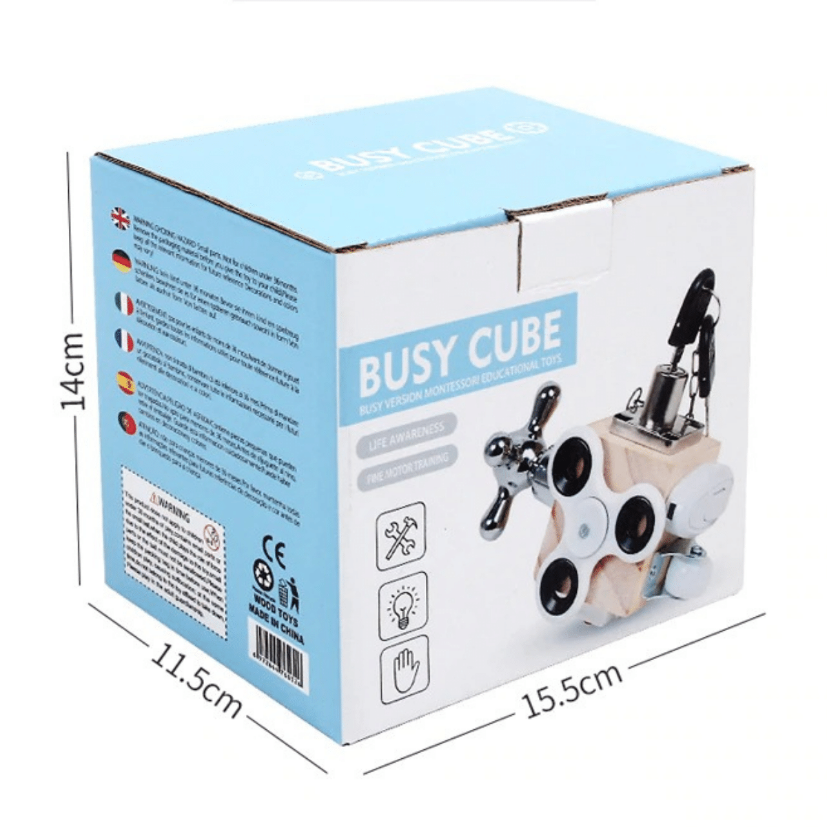 Woods™ | Udvikler håndbevægelser - Busy Cube