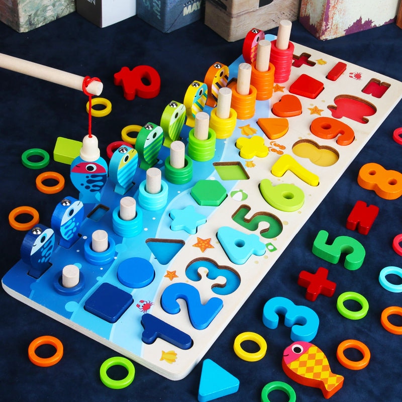 Woods™ | Udvikle færdigheder - Montessori træspilbræt