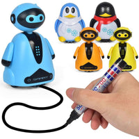 Thumbnail for Line Robot™ | Slip kreativiteten løs - Kreativt legetøj (indeholder GRATIS markør)