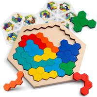 Thumbnail for Hexagon Puzzle™ - Uendelige løsninger - Geometrisk puslespil