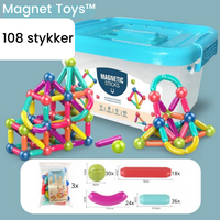 Thumbnail for Magnet toys™ - Udvikling af kreativitet - Magnetiske pinde