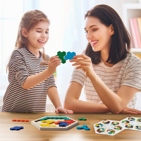 Thumbnail for Hexagon Puzzle™ - Uendelige løsninger - Geometrisk puslespil