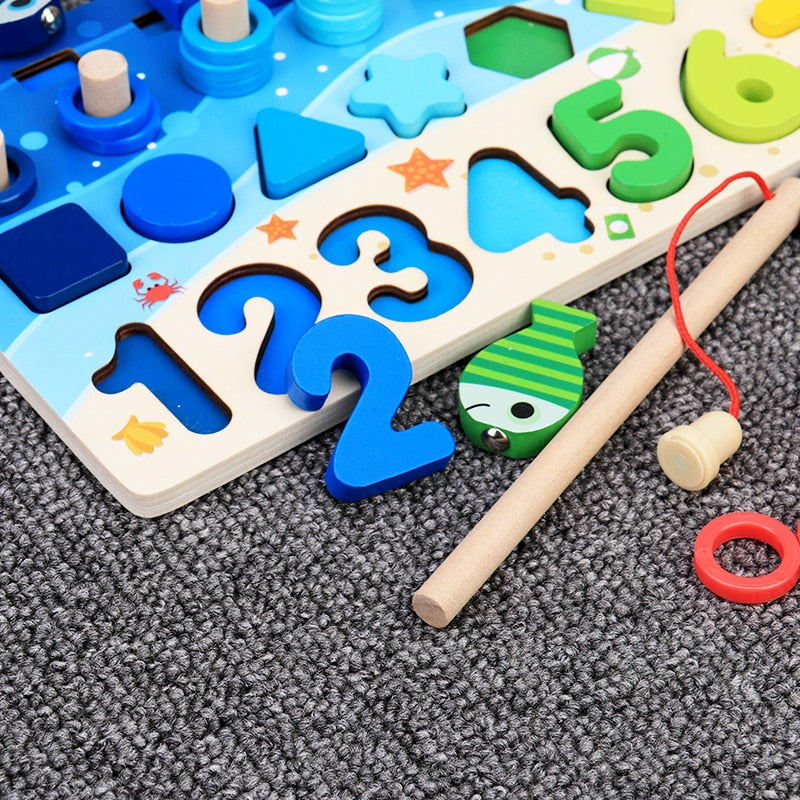 Woods™ | Udvikle færdigheder - Montessori træspilbræt