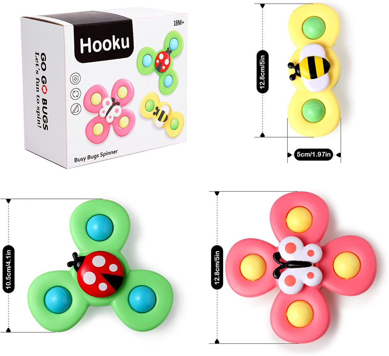Bath Spinner™ | Gør badetiden interessant - Badelegetøj