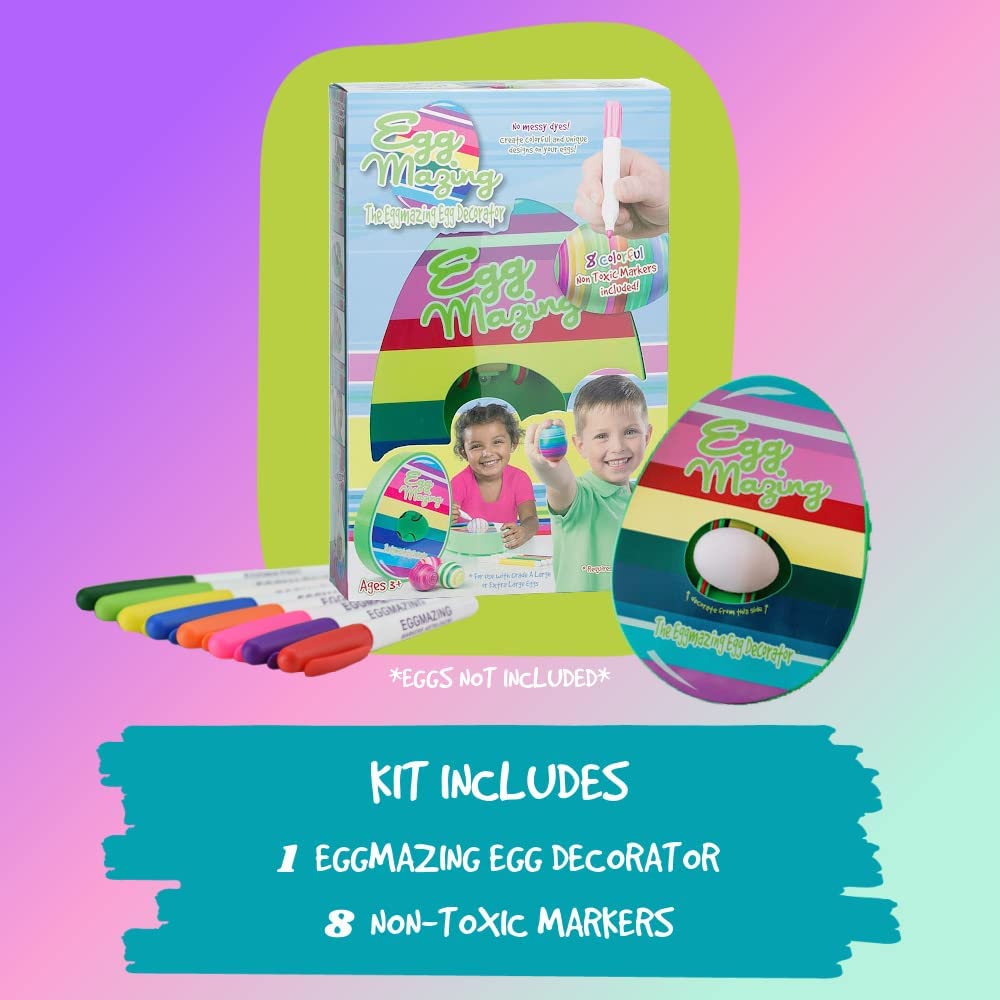 EasterEgg Decoration Kit™ - Pynt dit eget æg - Easter Egg Decoration Kit