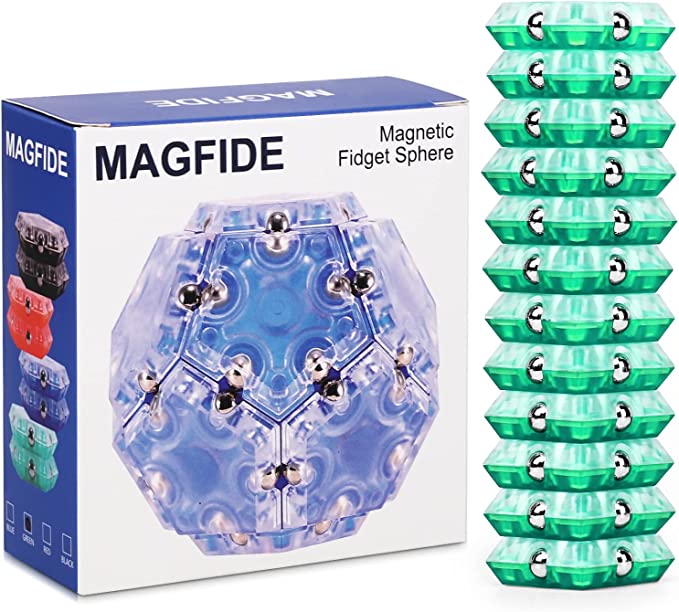 Magnet Toys™ - Det perfekte fidget-legetøj - Magnetiske byggeklodser