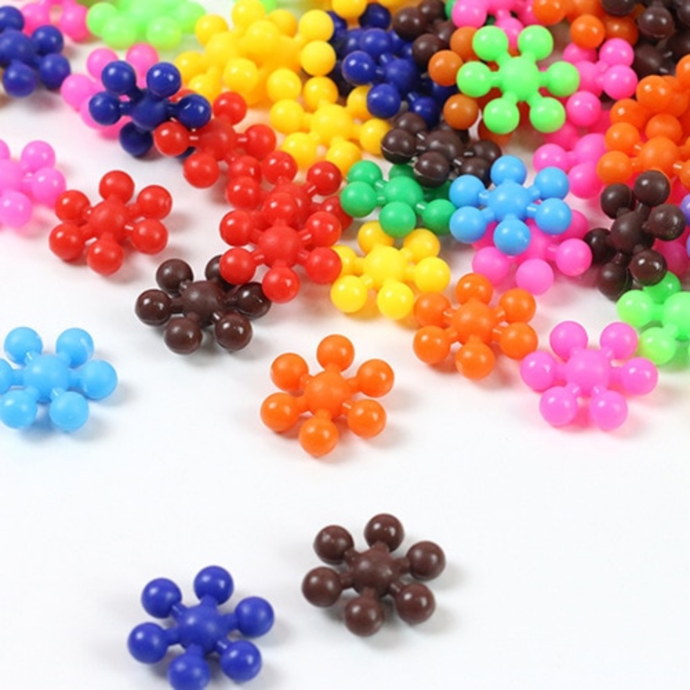 3D Building Blocks™ - Udvikling af kreativitet - Snowflake Building Blocks