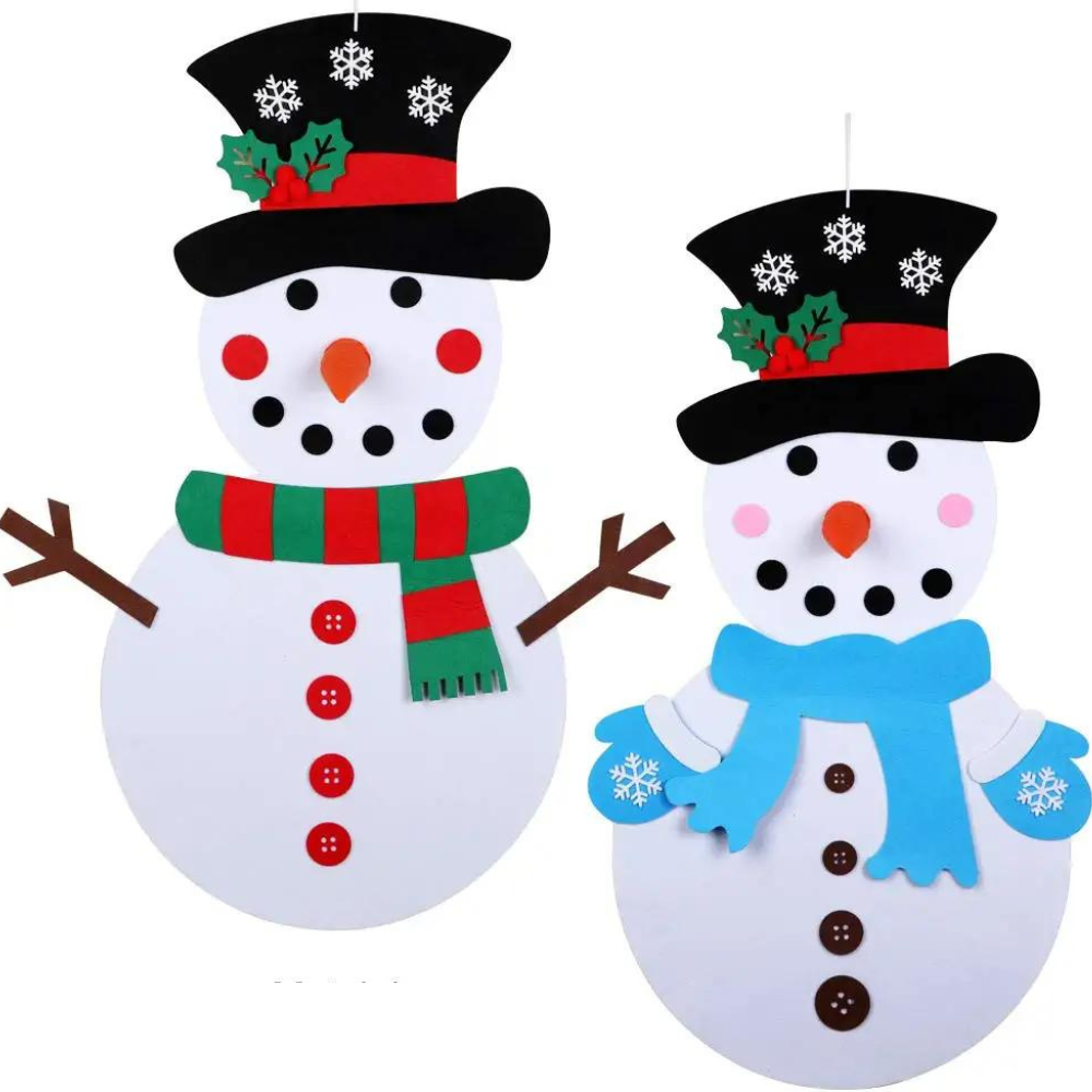 DIY Snowman™ | Lad din lille pige hjælpe med at dekorere - juledekoration
