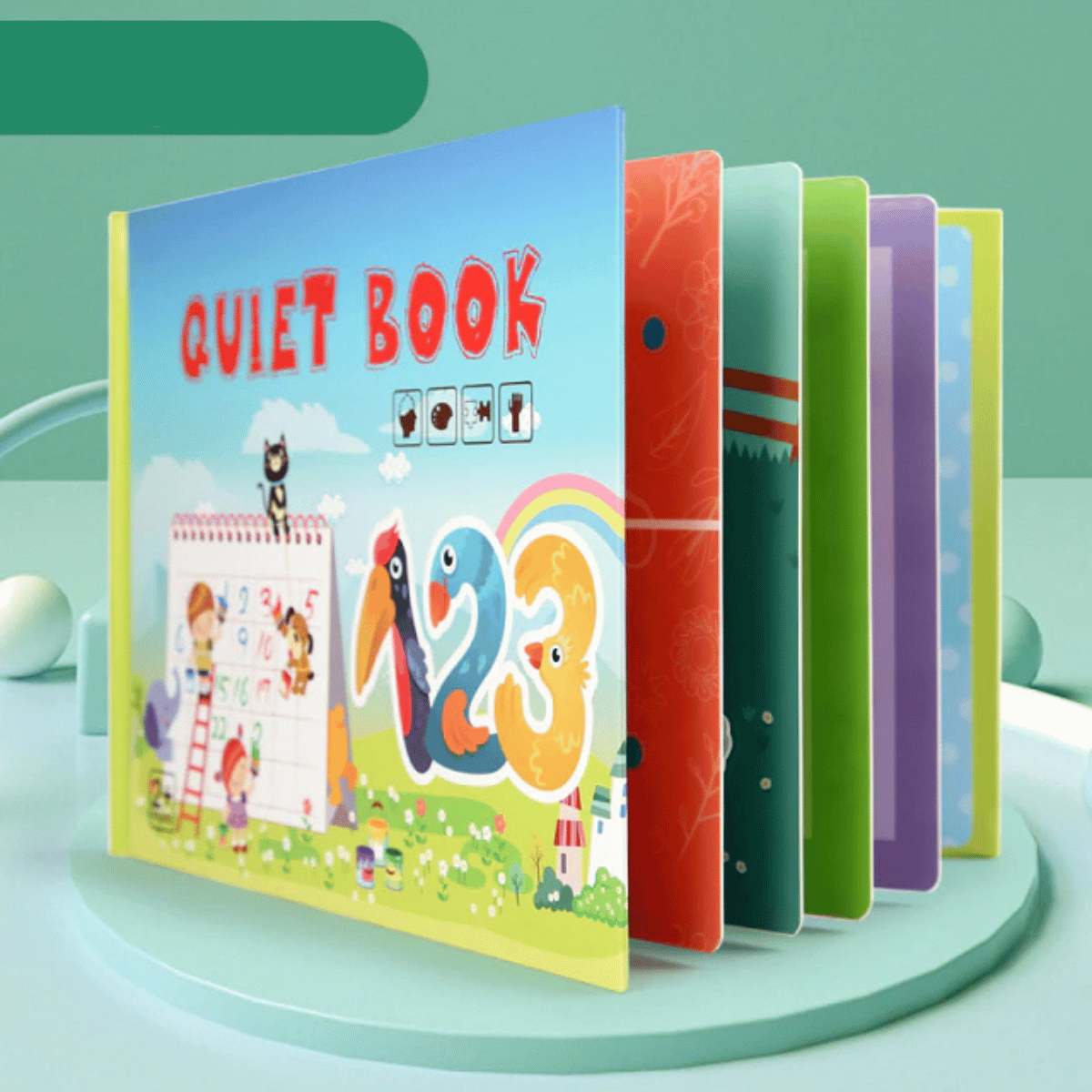 Quiet Book™ - Udvikler finmotorikken - Lærebog