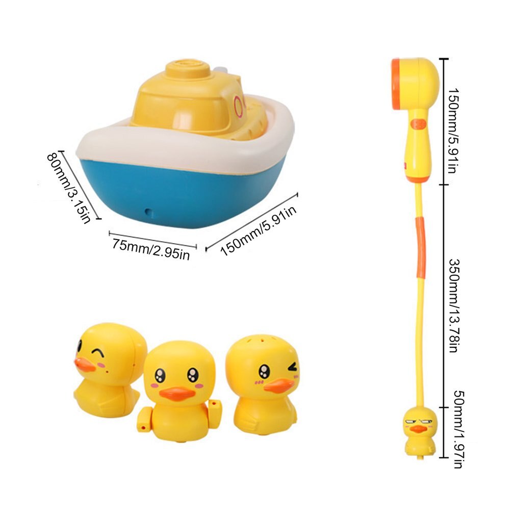 Duck Shower™ - Badetid bliver en fest - Børnebruser
