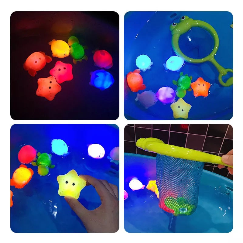 Bath Buddies™ - Gør badetiden til en fest - Lysende dyr