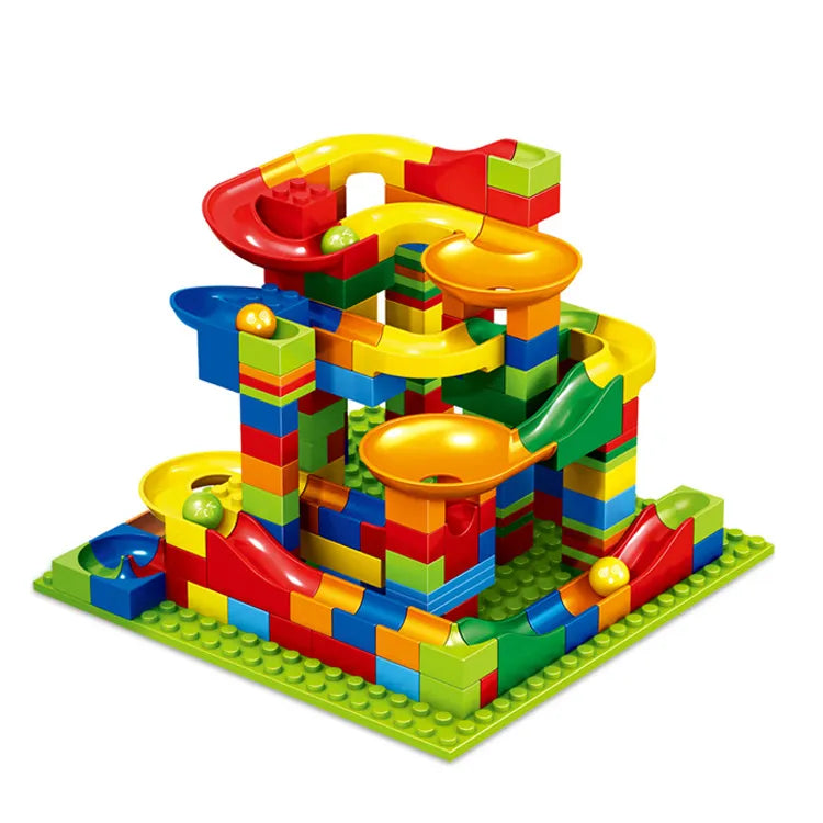 Blocks Marble Track™ - Skab din egen racerbane med byggeklodser - Marble Track