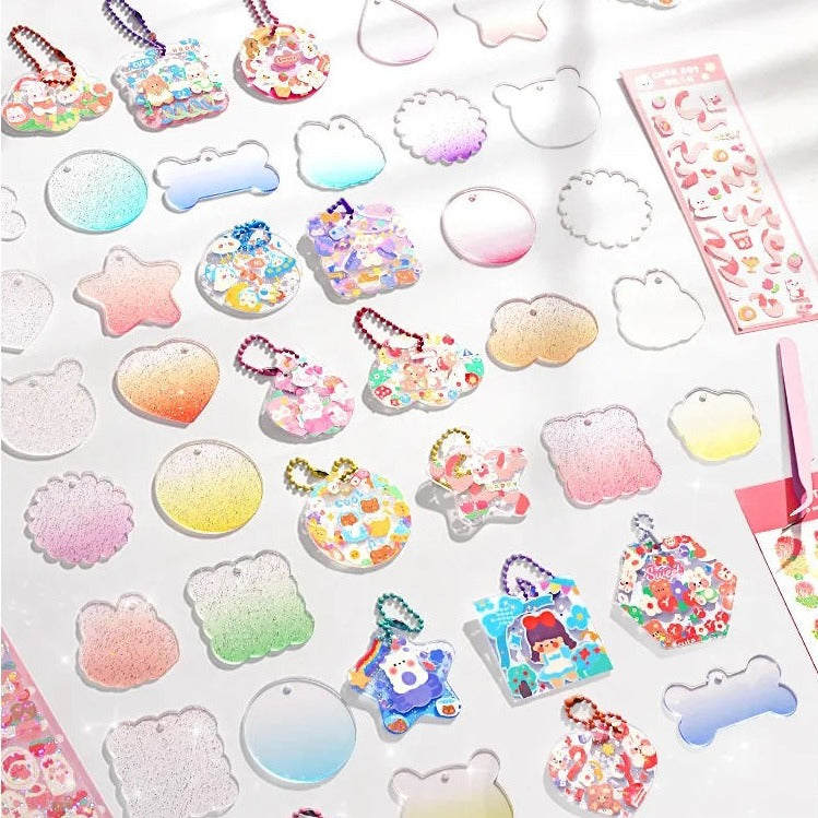 Cute Cartoon Sticker Set™ - Design dine egne klistermærker - 3D klistermærkesæt
