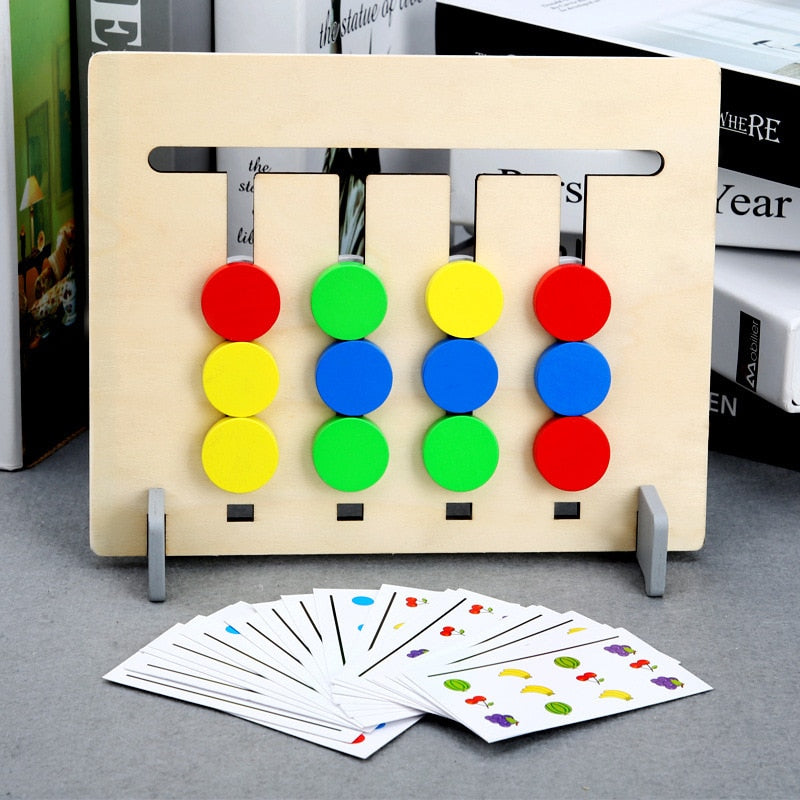 Woods™ | Logik for børn - Montessori-sorteringspuslespil