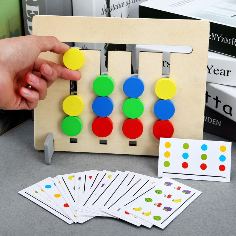 Woods™ | Logik for børn - Montessori-sorteringspuslespil