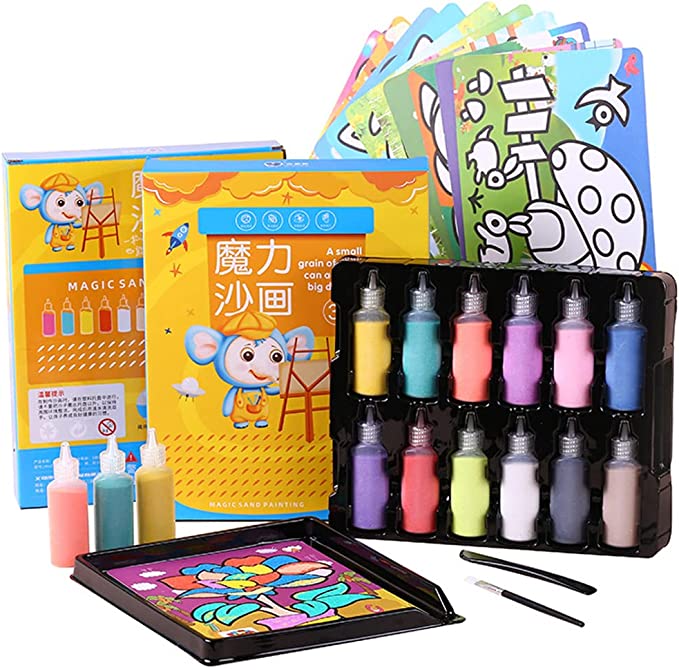 DIY Painting™ - Kreativ med sand - Sand Painting sæt
