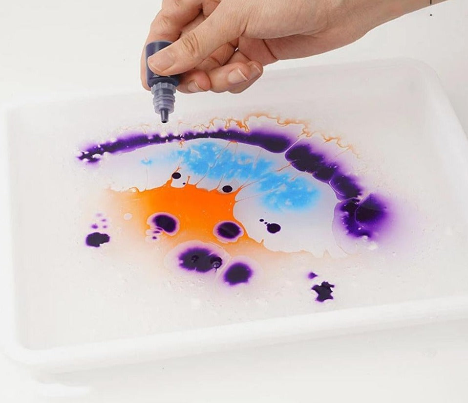 Water Marbling Paint Set™ - Farverige vandbaserede kunstværker - Malingssæt