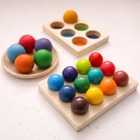 Thumbnail for Woods™ - Rainbow Balls - Sorteringsspil