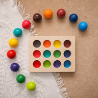Thumbnail for Woods™ - Rainbow Balls - Sorteringsspil