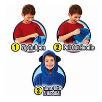 Thumbnail for CuddleHoodie™ - Hættetrøje og kram i ét! - Varm og multifunktionel
