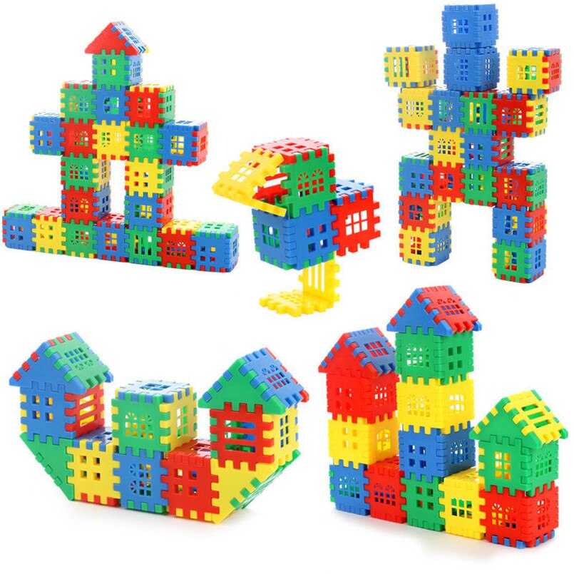 House Building Blocks™ - Stimulerer kreativiteten - House Building Kit