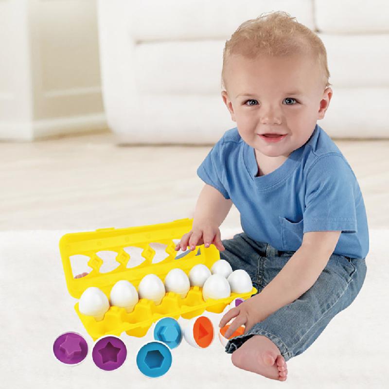 Egg Puzzle™ - Hjernespil for børn - Kreativ æggeboks